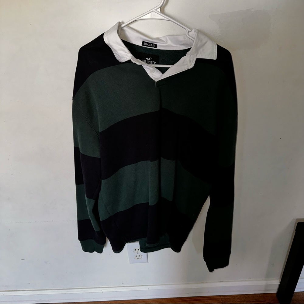 Hollister rugby shirt, striped